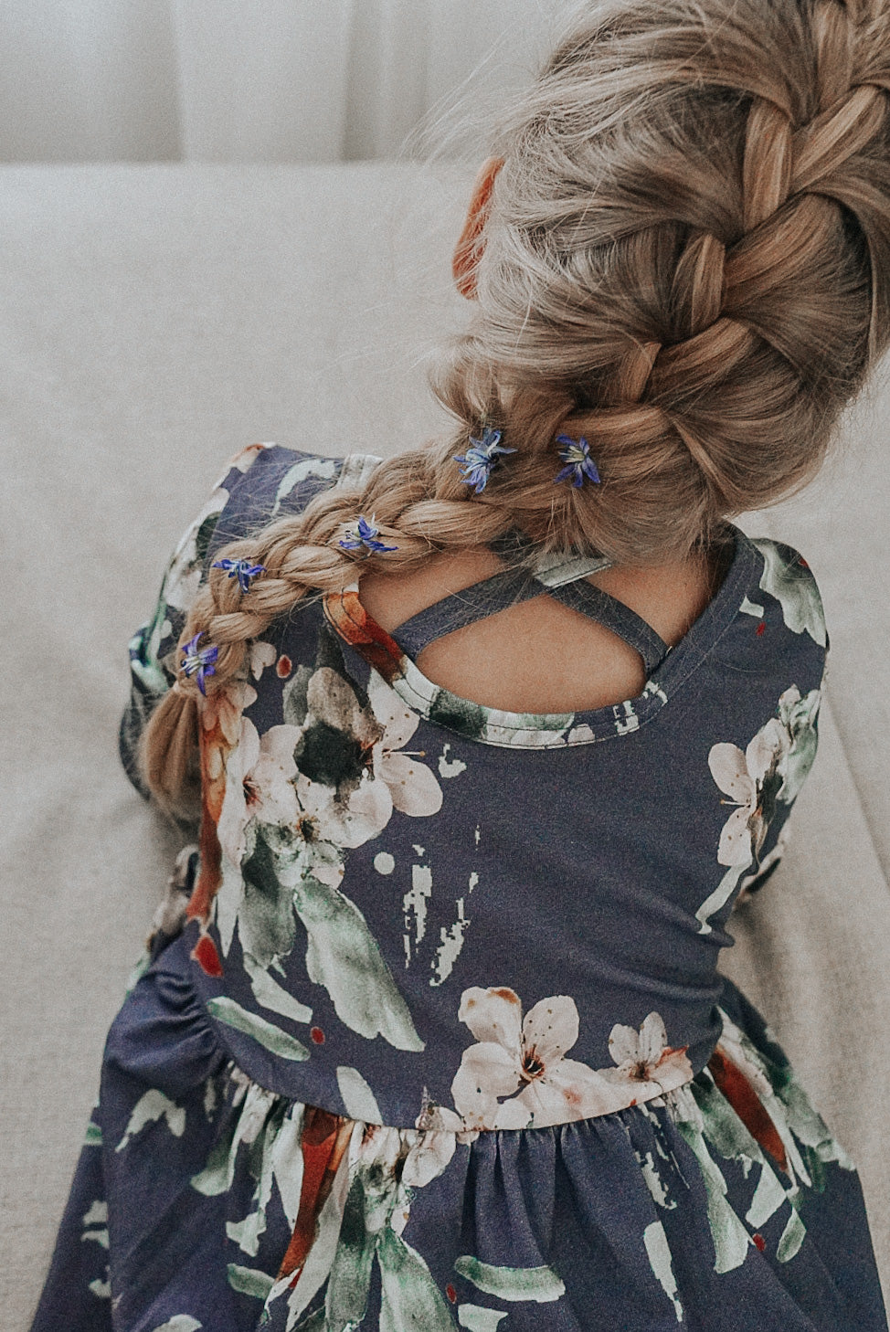 Kaiko blue blossom dress discount