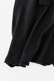 Midi skirt, musta 86-92cm