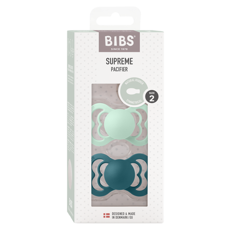 BIBS Supereme 2 pack, Nordic Mint/Island Sea, Valitse koko!